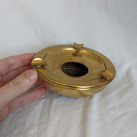 Brass Bowl Ash Tray Cigarette Holder