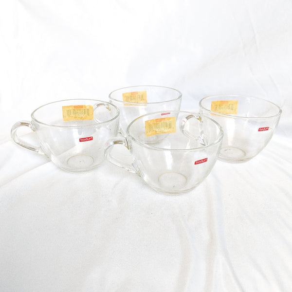 Deadstock Bodum Glass Espresso Cup Set