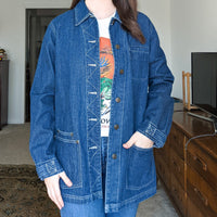 Vintage Bill Blass Denim Chore Jacket