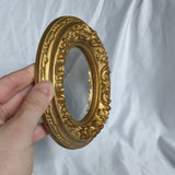 Mini Gold Frame Decorative Mirror