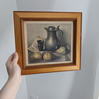 Pair Still Life Wood Framed Prints