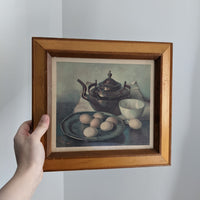 Pair Still Life Wood Framed Prints