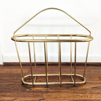 Brass MCM Magazine Rack