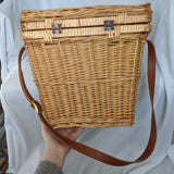 Vintage Wicker Picnic Basket