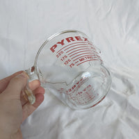 Pyrex 1 Cup Glass Handle Measuring Cup