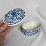 Blue + White Chinoiserie Ceramic Box