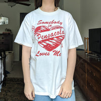 Vintage Pensacola Heart Souvenir Tee