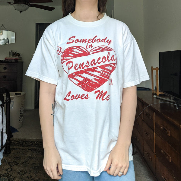 Vintage Pensacola Heart Souvenir Tee