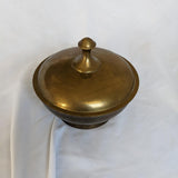 Brass Lidded Vintage Trinket Box