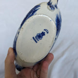 Blue + White Royal Doulton Gravy Boat.