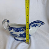 Blue + White Royal Doulton Gravy Boat.