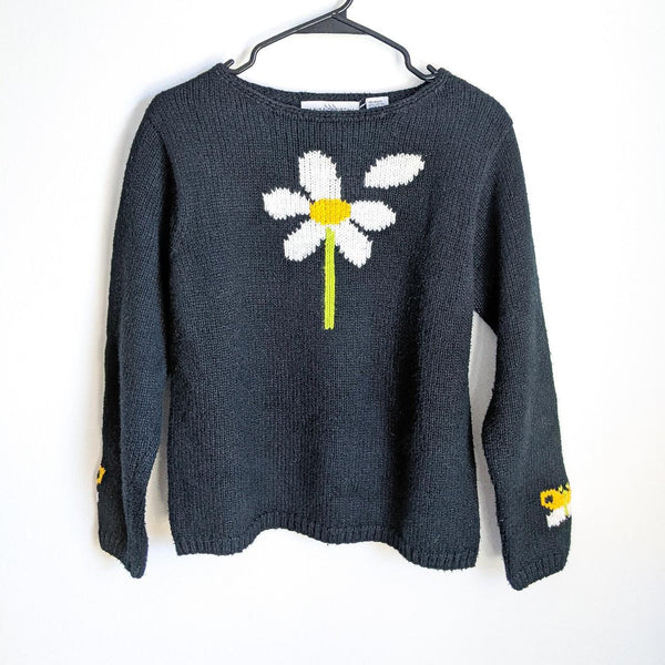 Daisy Knit Sweater