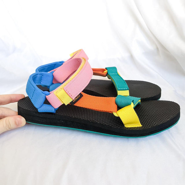 Teva Original Universe Multicolor Color Block Sandals