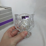 Pair of Crystalline Marquis by Waterford Newberry Votives