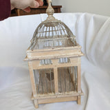 Wood and Metal Ornate Decorative Bird Cage