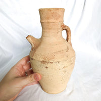 Vintage Handmade Earthenware Jug Vase