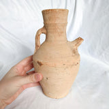 Vintage Handmade Earthenware Jug Vase