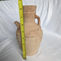 Vintage Handmade Earthenware Jug Vase