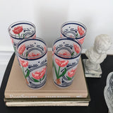 Set of 4 Stotter Plastic Tulip Drinking Cups