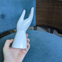 Ceramic Vintage Hand Sculpture