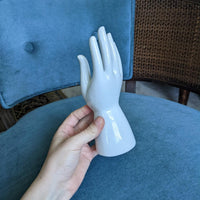 Ceramic Vintage Hand Sculpture