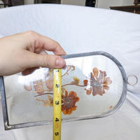 Arch Glass Vintage Pressed Flower Wall Art