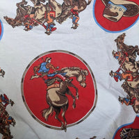 Vintage Horse Cowboy Rodeo Bandana Scarf