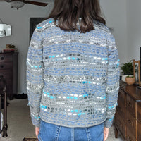 Abstract Stitch Knit Wool Sweater