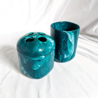 Malachite Bathroom Set