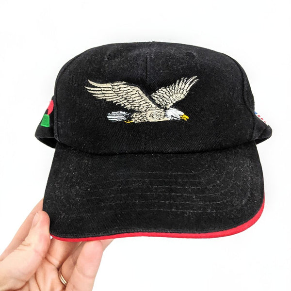 Embroidered Eagle Trucker Hat