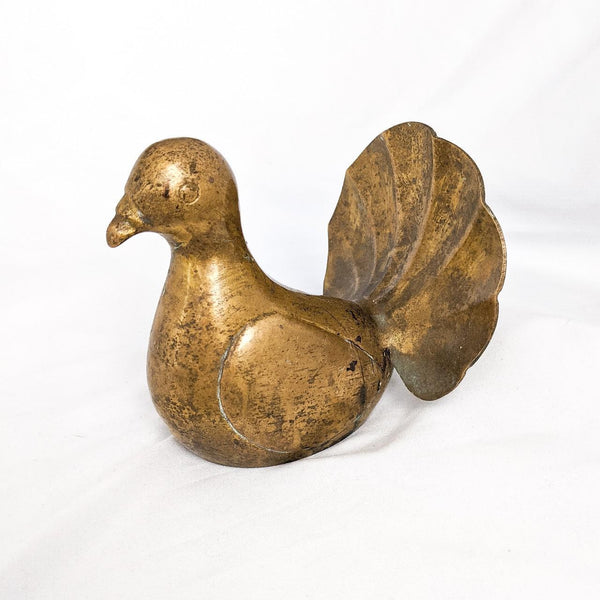 Brass Bird Figurine