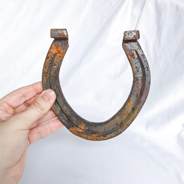 Vintage Rusted Metal Horseshoe