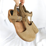 Lotta From Stockholm Low Wood T Bar Clogs 38